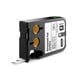 Dymo XTL 1868737 cinta poliéster negro sobre blanco 12mm | DYM1868737