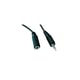 Cable conector audio 3,5 mm negro | 3 metros