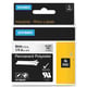 Dymo 1805440 cinta poliéster permanente negro sobre transparente 6mm | 1805440