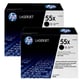 HP 55X Pack 2 toner negro | HPB-CE255XD