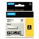 Dymo 18444 (S0718600) IND Rhino cinta vinilo negro sobre blanco 12mm | 18444