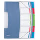 Carpeta clasificadora 6 separadores Exelte Vivida | Varios Colores | A4