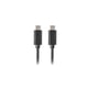 Cable USB C Tipo C negro | 1,8 metros