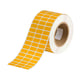 Brady THT-5-423-10-YL etiqueta de poliéster amarillo brillante 25,40 x 12,70 mm | BRATHT-5-423-10-YL