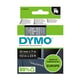 Dymo 45020 (S0720600) cinta plástica blanco sobre transparente 12mm | 45020