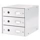 Cajonera Leitz 6048 WOW | Blanca | 3 cajones