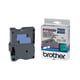 Brother TX-751 tape negro sobre verde 24 mm | BROTX751