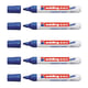 Rotulador Pizarra Blanca | Edding 660 | Punta redonda 1.5-3mm | Azul | Pack 5 Unidades