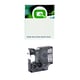 Q-Nomic 16959 (S0718060) cinta poliéster permanente negro sobre blanco 12mm | QNS0718060