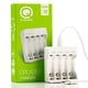 Q-Nomic cargador de pilas | Ni-MH AA/AAA | USB