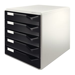 Cajonera Leitz 5280 | Negro | 5 cajones
