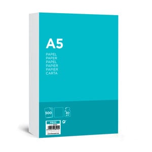 A5 Papel | 80 gr | 500 hojas