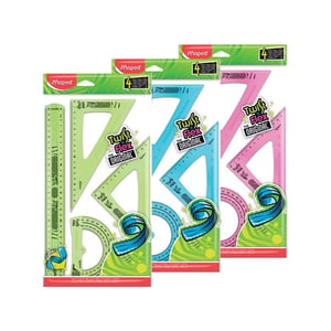 Kit de reglas flexibles | Maped | Colores surtidos