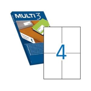 Multi3 Etiquetas | 105 x 148 mm 2.000 etiquetas