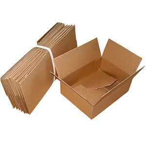 Cajas Cartón Automontables | 160x123x55mm  | 10 u.