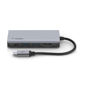 Conector multipuerto Belkin | USB-C | 4 en 1