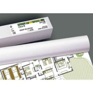 Fabrisa Plus Rollo de papel | 610 mm x 50 m 80 g