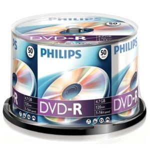 Philips DVD-R | 50 unidades