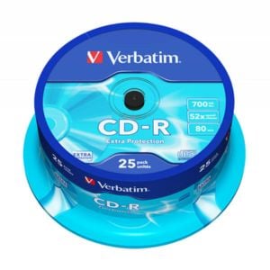 Verbatim CD-R 80 min | 25 unidades