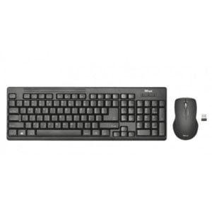 Teclado y ratón inalámbricos | Negro