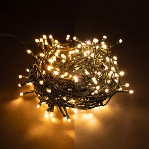 Luces decorativas 21 metros | Blanco cálido y extra cálido | 240 led