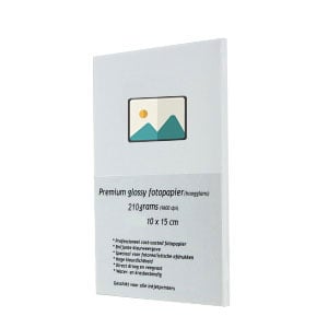 Papel fotográfico | A6 | Brillo | 260gr | 10 hojas
