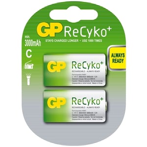 GP 3000 C/LR14/MN1400 | Pilas recargables | 2 unidades