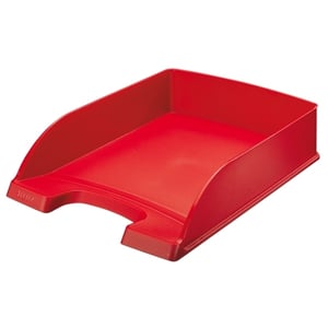 Bandeja para cartas | Leitz 5227 Plus | 255 x 357 x 70 mm | Roja | 5u.