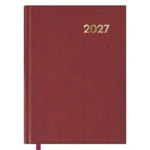 Agenda 2027 A5 día vista | Burdeos