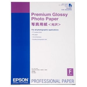 Epson S042091 Papel Fotográfico Premium Glossy | A2 255 g 25 hojas