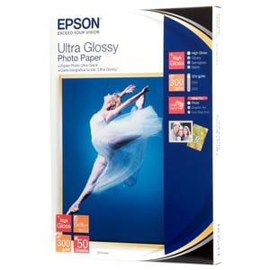 Epson S041944 Papel Fotográfico Ultra Glossy | 13 x 18 cm 300 g 50 hojas