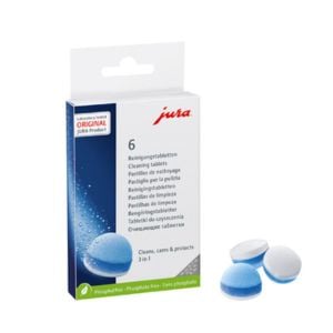 Jura Pastillas Limpieza Cafeteras 3 en 1 | 6 unidades