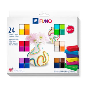 Fimo base blanda | 25g | 24 unidades