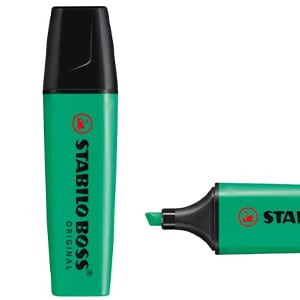 Subrayador Fluorescente | Stabilo 70/51 | Turquesa