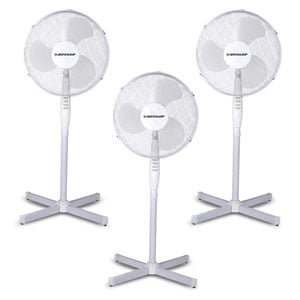 Pack 3x: Ventilador de pie | 40 cm | Blanco