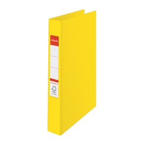 Archivador Esselte VIVIDA Amarillo | Plástico | A4 | 42mm | 4 anillas