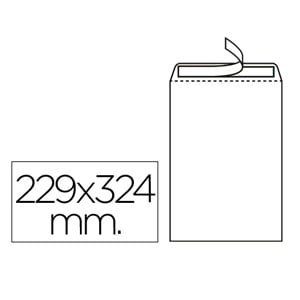 Sobres Papel Blanco | 229x324mm | 250u.