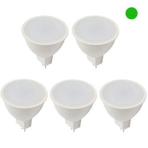 Pack x5: Bombilla LED GU5.3 | Luz neutra | 5W