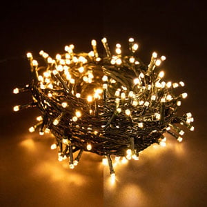 Luces decorativas 27 metros | Blanco cálido y extra cálido | 320 leds