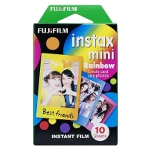 Fujifilm Papel Fotográfico Instax Mini Film Rainbow | 10 hojas