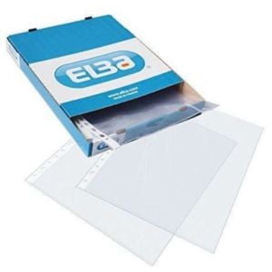Elba Funda transparente A4 | 16 agujeros 90 micras 100 uds