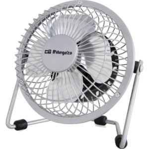 Orbegozo PW 1025 Mini Ventilador USB | Plata