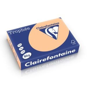 Clairefontaine Papel albaricoque 80 gr A4 (500 hojas)