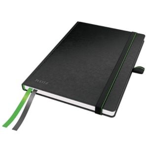 Leitz 4478 bloc de notas A5 rayado 96 gramos 80 hojas negro