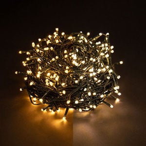 Luces decorativas 39 metros | Blanco cálido y extra cálido | 480 leds
