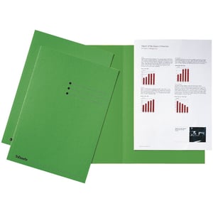 Carpeta  Esselte| cartón | verde | A4 | 100 unidades