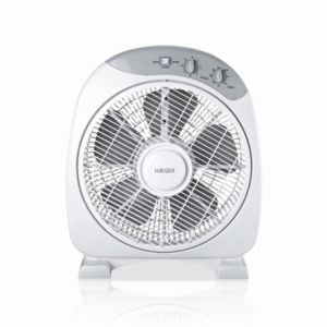 Haeger FF-012.004A Ventilador de suelo | 30 cm | Blanco