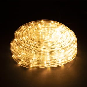 Manguera de luz 12 metros | Blanco extra cálido | 288 luces LED