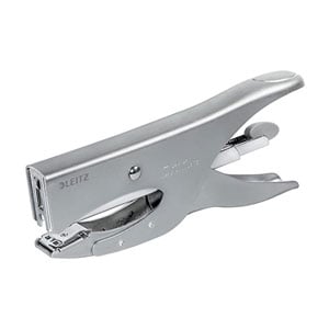 Grapadora de tenaza Leitz | metal | plateado | 24/6 - 24/8