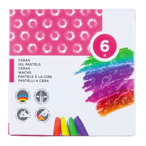 Ceras Blandas | Colores | 6 unidades